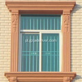 Sztuczna dekoracja Niestandardowa kamienna rama okna Rama drzwi